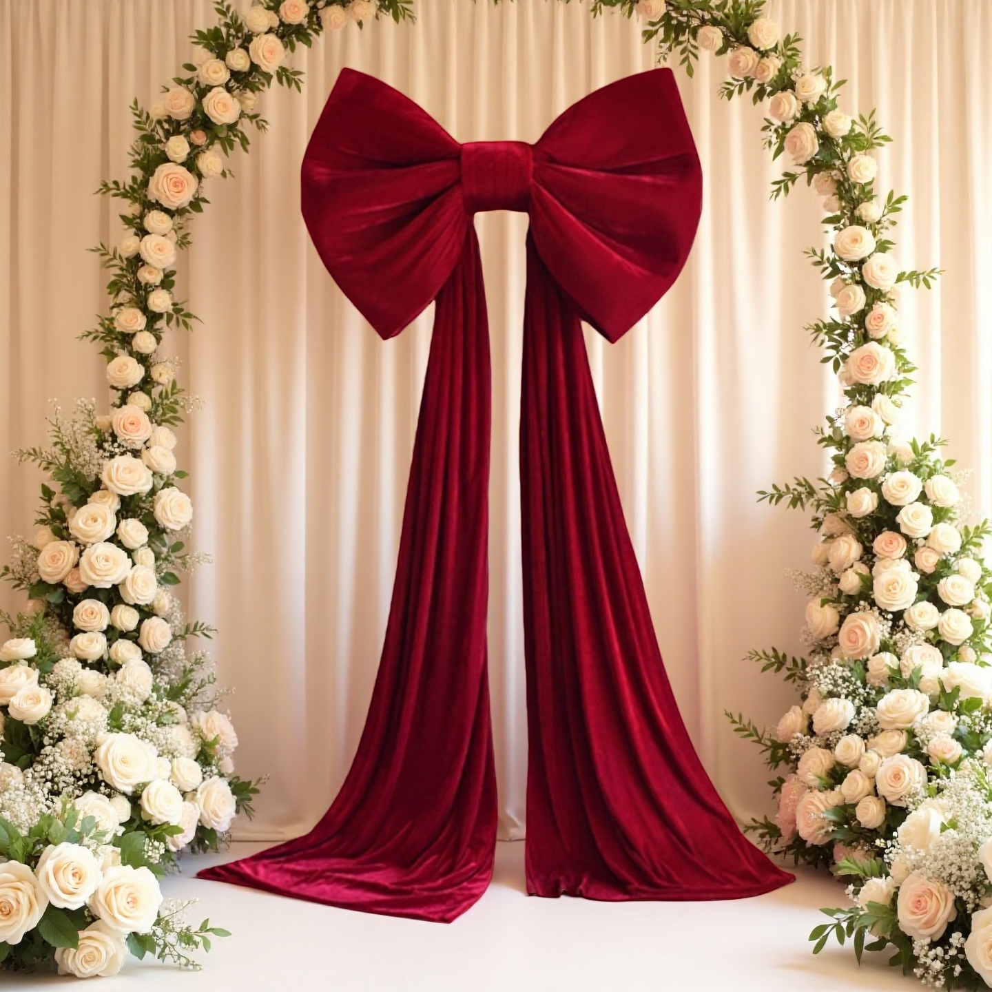 Extra Large Bow with Tail Support