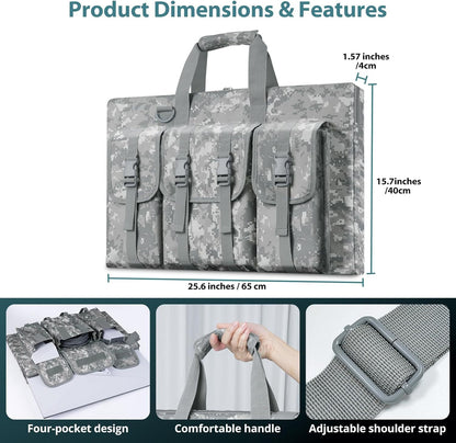 Waterproof Starlink Gen 3 Travel Bag for Standard Kit, Shockproof Storage Case with Shoulder Strap