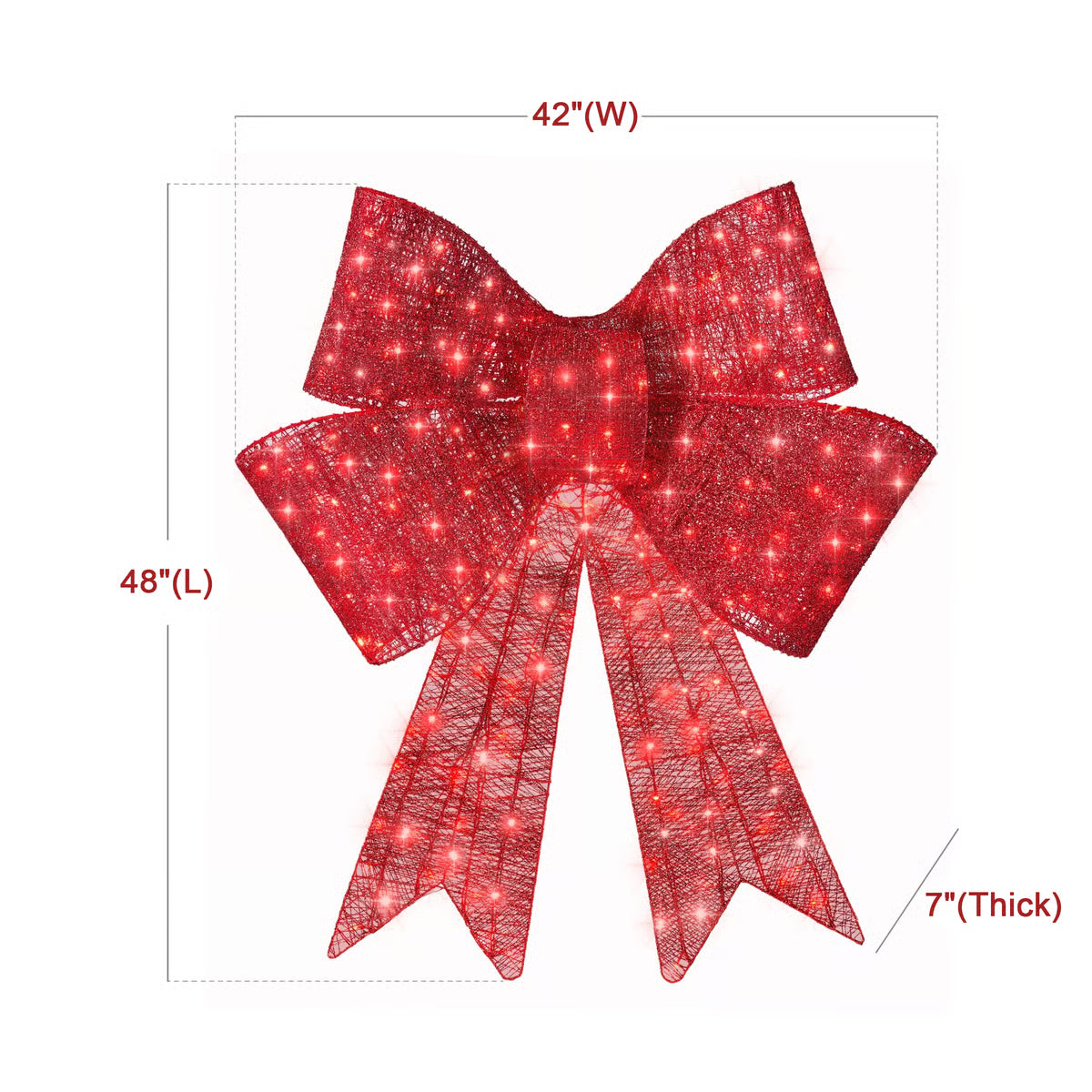 LIT CHRISTMAS BOW 🎀