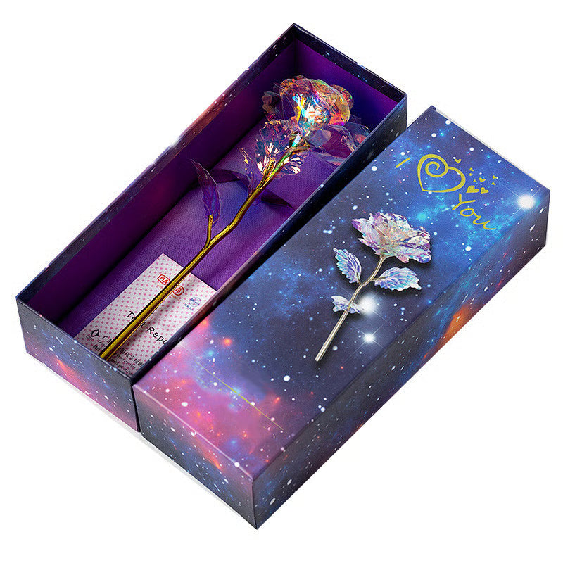 ❤️ Gold Leaf Rose in Boxed Packaging